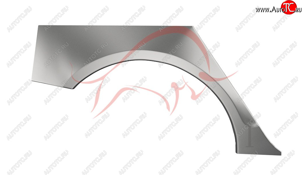 2 189 р. Правая задняя ремонтная арка (внешняя) Wisentbull Audi A4 B8 дорестайлинг, седан (2007-2011)  с доставкой в г. Новочеркасск