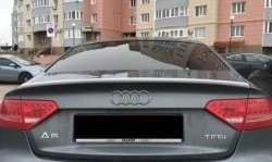 3 999 р. Лип спойлер CT Audi A5 8T дорестайлинг, лифтбэк (2007-2011) (Неокрашенный)  с доставкой в г. Новочеркасск. Увеличить фотографию 5