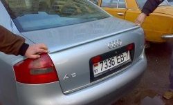 2 399 р. Лип-спойлер Борман Audi A6 C5 дорестайлинг, седан (1997-2001)  с доставкой в г. Новочеркасск. Увеличить фотографию 2