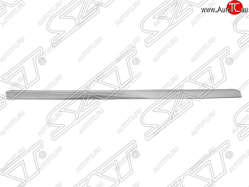 499 р. Молдинг на передний бампер SAT (правый, хром)  Audi A6  C6 (2004-2008) дорестайлинг, седан, дорестайлинг, универсал  с доставкой в г. Новочеркасск