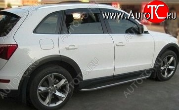 13 999 р. Накладки на колёсные арки (рестайлинг) CT Audi Q5 8R дорестайлинг (2008-2012) (Неокрашенные)  с доставкой в г. Новочеркасск