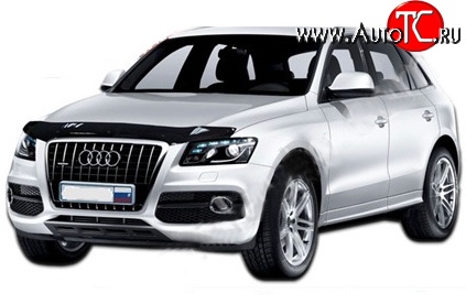 1 179 р. Дефлектор капота NovLine Audi Q5 8R дорестайлинг (2008-2012)  с доставкой в г. Новочеркасск