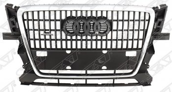 10 649 р. Решетка радиатора SAT  Audi Q5  8R (2008-2012) дорестайлинг (Неокрашенная)  с доставкой в г. Новочеркасск. Увеличить фотографию 1