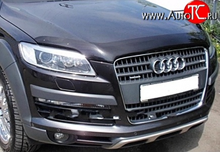 3 169 р. Дефлектор капота NovLine  Audi Q7  4L (2005-2009) дорестайлинг  с доставкой в г. Новочеркасск