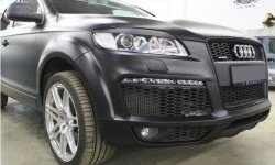 1 479 р. Реснички на фары CT  Audi Q7  4L (2009-2015) рестайлинг (Неокрашенные)  с доставкой в г. Новочеркасск. Увеличить фотографию 3