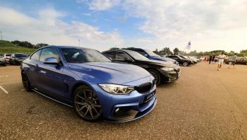 14 499 р. Сплиттер переднего бампера М-Perfomance BMW 4 серия F36 лифтбэк рестайлинг (2017-2020) (цвет: черный матовый)  с доставкой в г. Новочеркасск. Увеличить фотографию 2