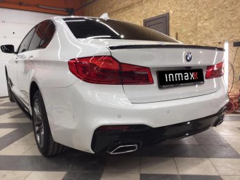 7 999 р. Спойлер багажника M-Performance BMW 5 серия G30 дорестайлинг, седан (2016-2020) (черный глянцевый)  с доставкой в г. Новочеркасск. Увеличить фотографию 4