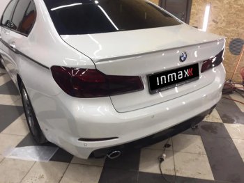 7 999 р. Спойлер багажника M-Performance BMW 5 серия G30 дорестайлинг, седан (2016-2020) (черный глянцевый)  с доставкой в г. Новочеркасск. Увеличить фотографию 5