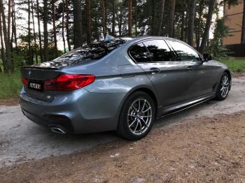 10 999 р. Пластиковые накладки M-порогов BMW 5 серия G30 дорестайлинг, седан (2016-2020)  с доставкой в г. Новочеркасск. Увеличить фотографию 23