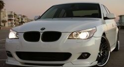 Накладка на передний бампер М-Техник BMW 5 серия E60 седан дорестайлинг (2003-2007)