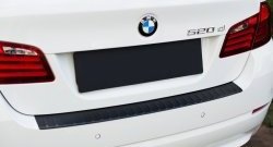 1 599 р. Накладка на задний бампер RA  BMW 5 серия  F10 (2009-2013) седан дорестайлинг (Поверхность шагрень)  с доставкой в г. Новочеркасск. Увеличить фотографию 2