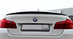 8 799 р. Лип спойлер BSM BMW 5 серия F10 седан дорестайлинг (2009-2013) (Неокрашенный)  с доставкой в г. Новочеркасск. Увеличить фотографию 3