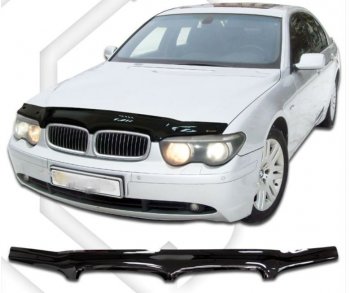 Дефлектор капота CA-Plastiс BMW 7 серия E65,E66, E67, E68 дорестайлинг, седан (2001-2005)