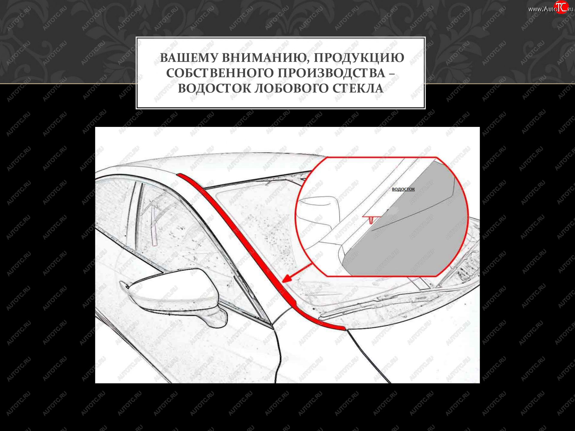 1 849 р. Водостоки лобового стекла Стрелка 11  BMW 7 серия  G11-G12 (2015-2019) дорестайлинг,седан  с доставкой в г. Новочеркасск