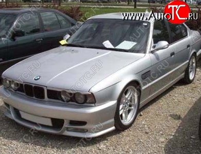 1 649 р. Реснички на фары CT v2 BMW 5 серия E34 седан дорестайлинг (1988-1994) (Неокрашенные)  с доставкой в г. Новочеркасск