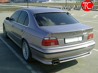 7 499 р. Накладка на задний бампер AC Schnitzer BMW 5 серия E39 седан дорестайлинг (1995-2000) (Неокрашенная)  с доставкой в г. Новочеркасск