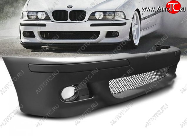 12 949 р. Передний бампер M5 Style BMW 5 серия E39 седан рестайлинг (2000-2003) (Неокрашенный)  с доставкой в г. Новочеркасск