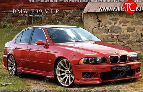 7 299 р. Передний бампер Neodesign BMW 5 серия E39 седан дорестайлинг (1995-2000)  с доставкой в г. Новочеркасск