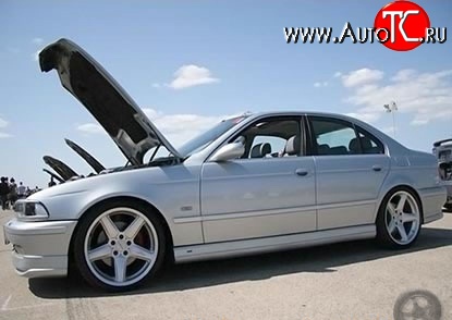 8 499 р. Пороги накладки AC Schnitzer BMW 5 серия E39 седан дорестайлинг (1995-2000) (Неокрашенные)  с доставкой в г. Новочеркасск