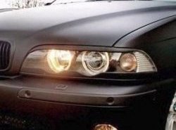 699 р. Реснички на фары Drive (нижние)  BMW 5 серия  E39 (1995-2003) седан дорестайлинг, седан рестайлинг (Неокрашенные)  с доставкой в г. Новочеркасск. Увеличить фотографию 2