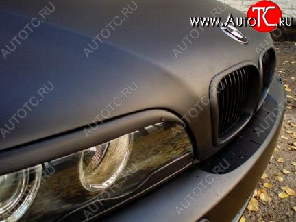 1 249 р. Реснички (верхние) на фары HAMANN BMW 5 серия E39 седан рестайлинг (2000-2003) (Неокрашенные)  с доставкой в г. Новочеркасск