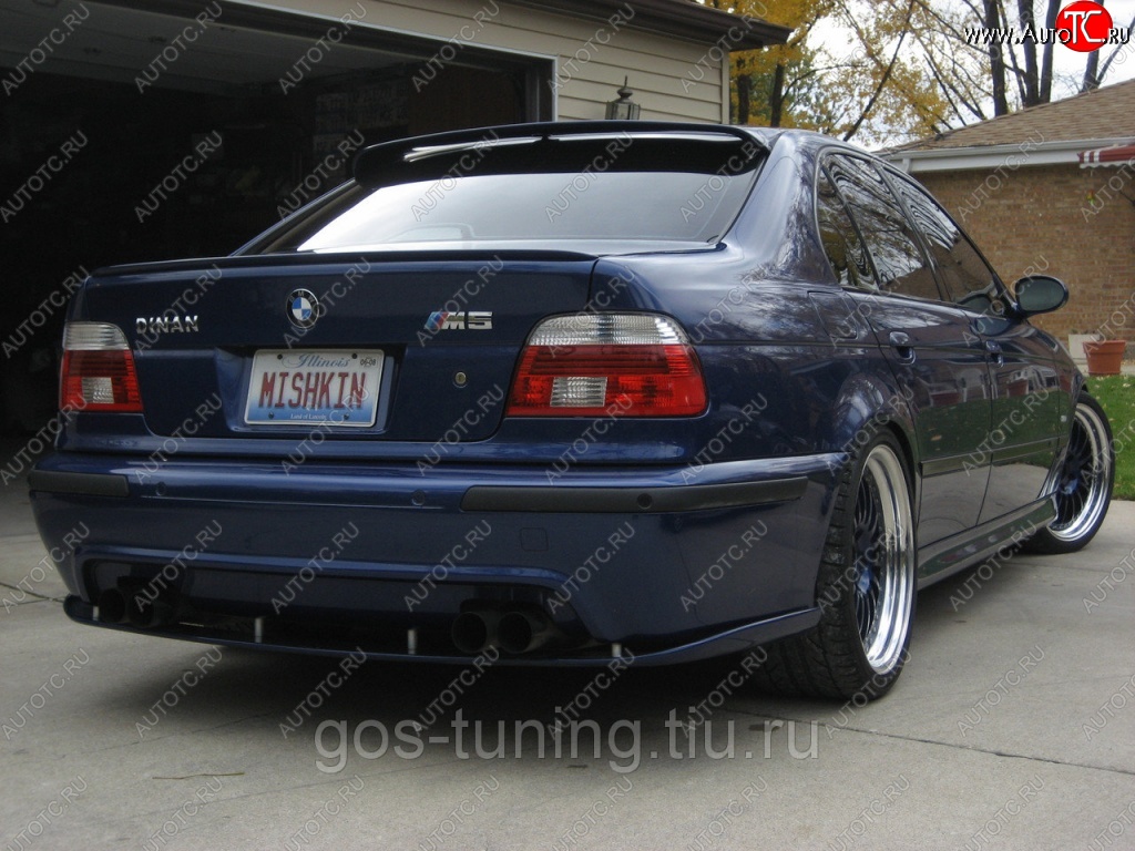 2 499 р. Лип спойлер M5 TECH BMW 5 серия E39 седан рестайлинг (2000-2003) (Неокрашенный)  с доставкой в г. Новочеркасск