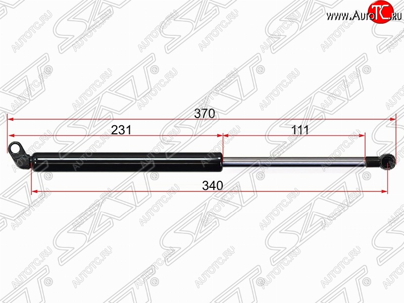 799 р. Упор крышки багажника SAT (газовый) BMW 5 серия E39 седан рестайлинг (2000-2003)  с доставкой в г. Новочеркасск