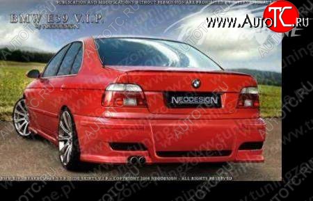 6 109 р. Задний бампер Neodesign BMW 5 серия E39 седан рестайлинг (2000-2003)  с доставкой в г. Новочеркасск