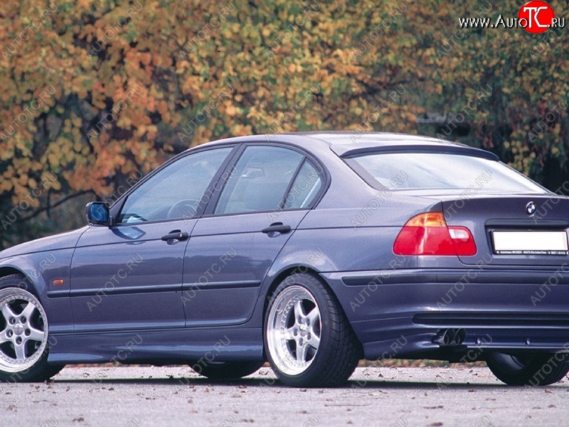 2 499 р. Козырёк на заднее стекло M3 Style BMW 3 серия E46 седан дорестайлинг (1998-2001) (Неокрашенный)  с доставкой в г. Новочеркасск