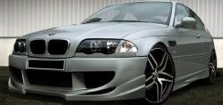 Передний бампер Rieger BMW 3 серия E46 седан дорестайлинг (1998-2001)