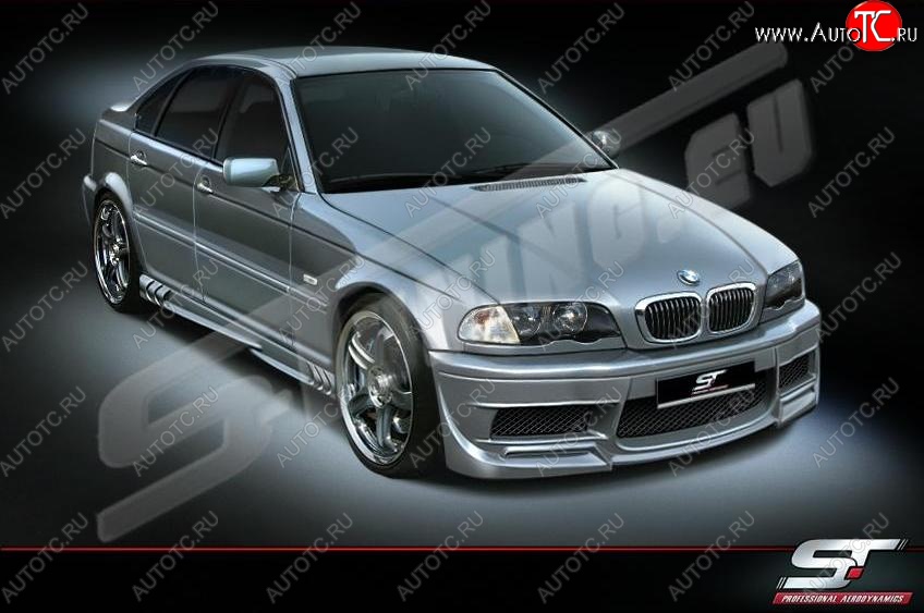 25 899 р. Передний бампер ST BMW 3 серия E46 седан дорестайлинг (1998-2001)  с доставкой в г. Новочеркасск