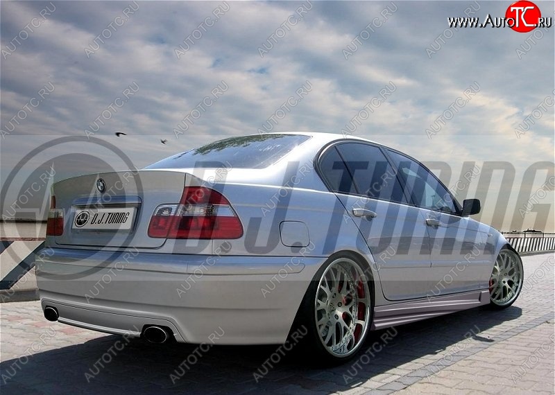 25 899 р. Задний бампер D.J. BMW 3 серия E46 седан дорестайлинг (1998-2001)  с доставкой в г. Новочеркасск