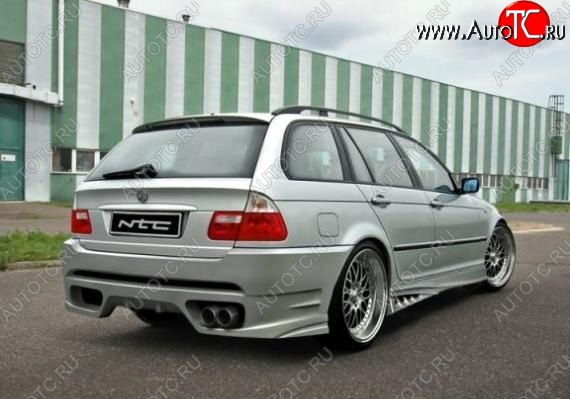 25 899 р. Задний бампер (универсал) NTC BMW 3 серия E46 седан дорестайлинг (1998-2001)  с доставкой в г. Новочеркасск