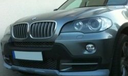 8 999 р. Накладка на передний бампер CT BMW X5 E53 дорестайлинг (1999-2003) (Неокрашенная)  с доставкой в г. Новочеркасск. Увеличить фотографию 2