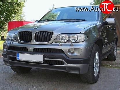 4 999 р. Накладка Sport Package на передний бампер (4.8is) BMW X5 E53 дорестайлинг (1999-2003) (Кузов: дорестайлинг)  с доставкой в г. Новочеркасск