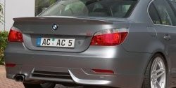 4 999 р. Накладка AC Schnitzer на задний бампер BMW 5 серия E60 седан дорестайлинг (2003-2007)  с доставкой в г. Новочеркасск. Увеличить фотографию 2