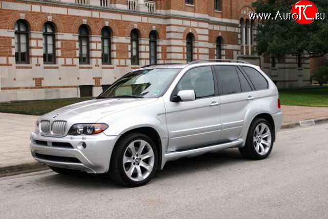 7 099 р. Передний бампер Aero (рестайлинг) BMW X5 E53 рестайлинг (2003-2006)  с доставкой в г. Новочеркасск