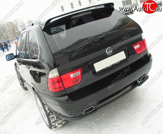 6 749 р. Спойлер CT BMW X5 E53 рестайлинг (2003-2006) (Неокрашенный)  с доставкой в г. Новочеркасск