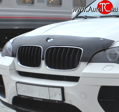 699 р. Дефлектор капота NovLine BMW X5 E70 рестайлинг (2010-2013)  с доставкой в г. Новочеркасск