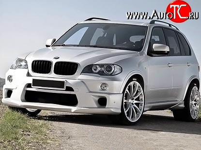 21 499 р. Передний бампер Hartge Style BMW X5 E70 дорестайлинг (2006-2010) (Неокрашенный)  с доставкой в г. Новочеркасск