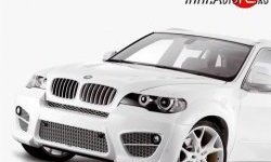 869 р. Реснички на фары M-VRS BMW X5 E70 дорестайлинг (2006-2010) (Неокрашенные)  с доставкой в г. Новочеркасск. Увеличить фотографию 2