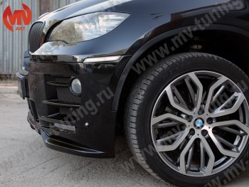 30 999 р. Передний бампер Hamann Style BMW X6 E71 дорестайлинг (2008-2012) (Неокрашенный)  с доставкой в г. Новочеркасск. Увеличить фотографию 4