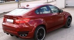 13 349 р. Лип спойлер Lumma BMW X6 E71 дорестайлинг (2008-2012) (Неокрашенный)  с доставкой в г. Новочеркасск. Увеличить фотографию 3