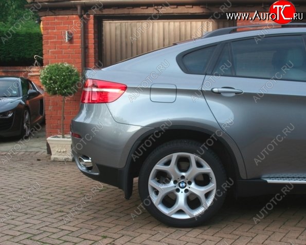 7 449 р. Брызговики CT BMW X6 E71 дорестайлинг (2008-2012)  с доставкой в г. Новочеркасск