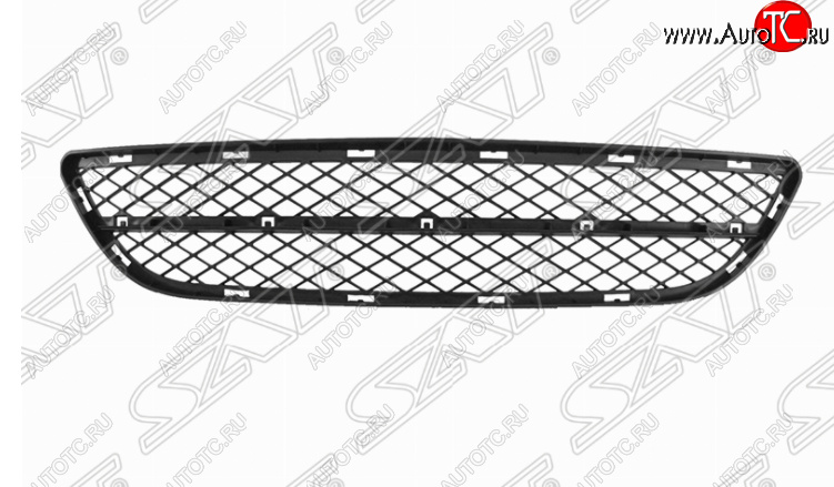 389 р. Решетка в передний бампер SAT (центральная часть) BMW 3 серия E90 седан дорестайлинг (2004-2008)  с доставкой в г. Новочеркасск