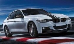 22 199 р. Пороги накладки M-performance BMW 3 серия F30 седан дорестайлинг (2012-2015) (Неокрашенные)  с доставкой в г. Новочеркасск. Увеличить фотографию 3