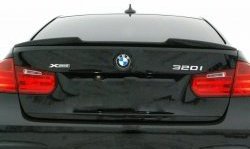 8 239 р. Лип спойлер BS v2 BMW 3 серия F30 седан рестайлинг (2015-2018) (Неокрашенный)  с доставкой в г. Новочеркасск. Увеличить фотографию 2