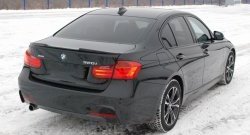 8 239 р. Лип спойлер BS v2 BMW 3 серия F30 седан рестайлинг (2015-2018) (Неокрашенный)  с доставкой в г. Новочеркасск. Увеличить фотографию 4