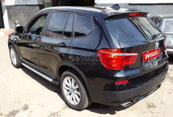 13 549 р. Подножки боковые WINBO OE Style BMW X3 F25 дорестайлинг (2010-2014)  с доставкой в г. Новочеркасск. Увеличить фотографию 5