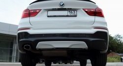 8 799 р. Лип спойлер BS BMW X4 F26 (2014-2018) (Неокрашенный)  с доставкой в г. Новочеркасск. Увеличить фотографию 2